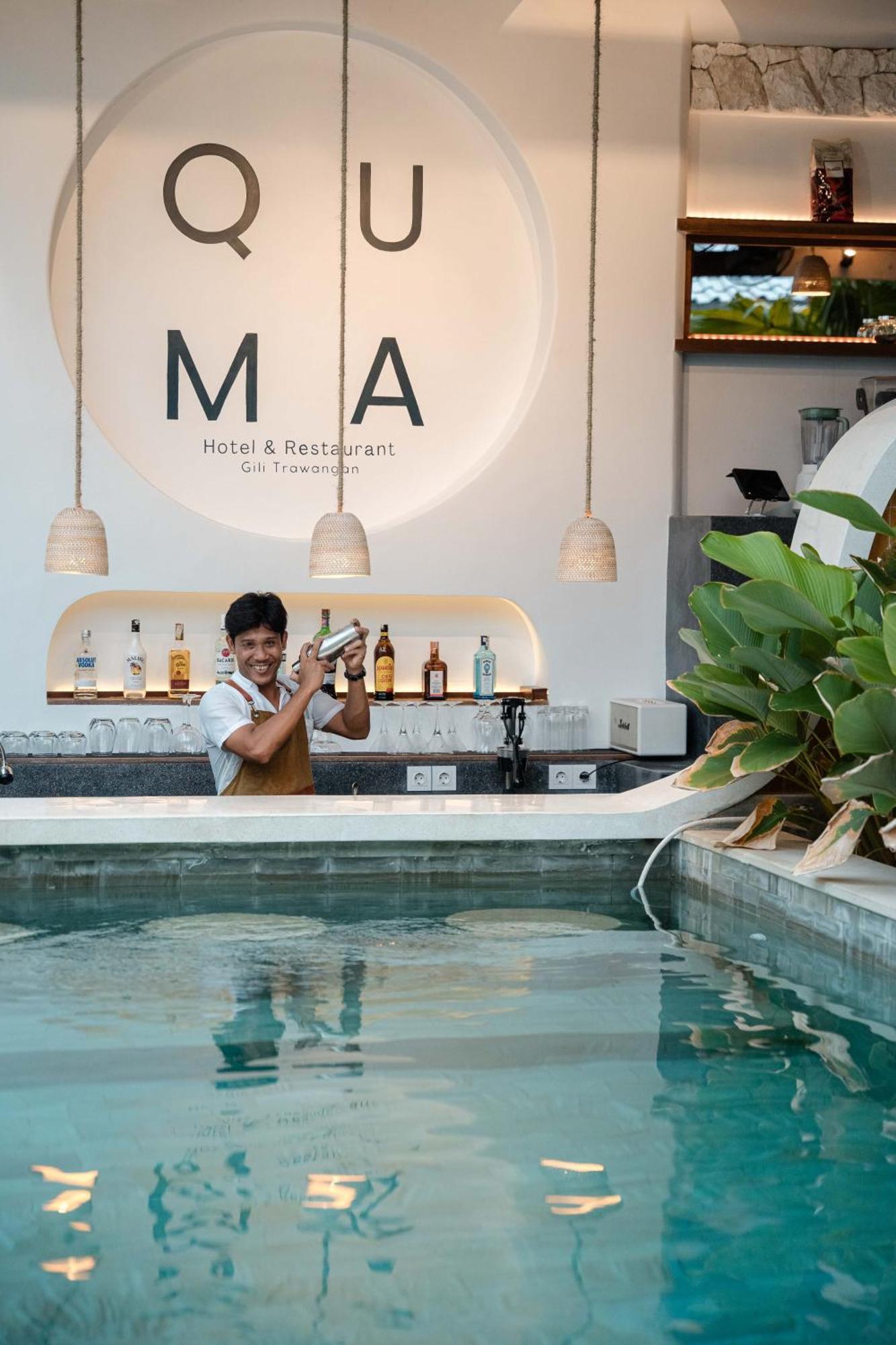 Quma Hotel Gili Trawangan Exterior photo