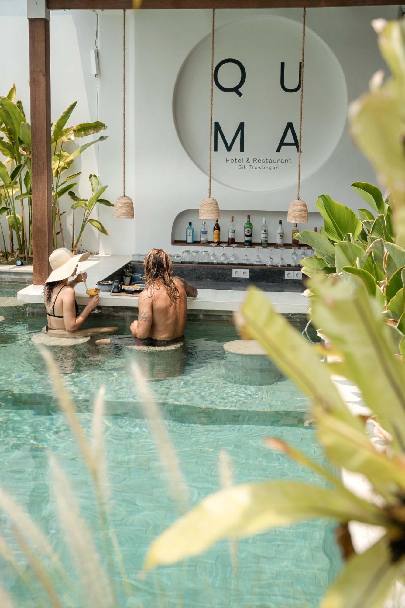 Quma Hotel Gili Trawangan Exterior photo
